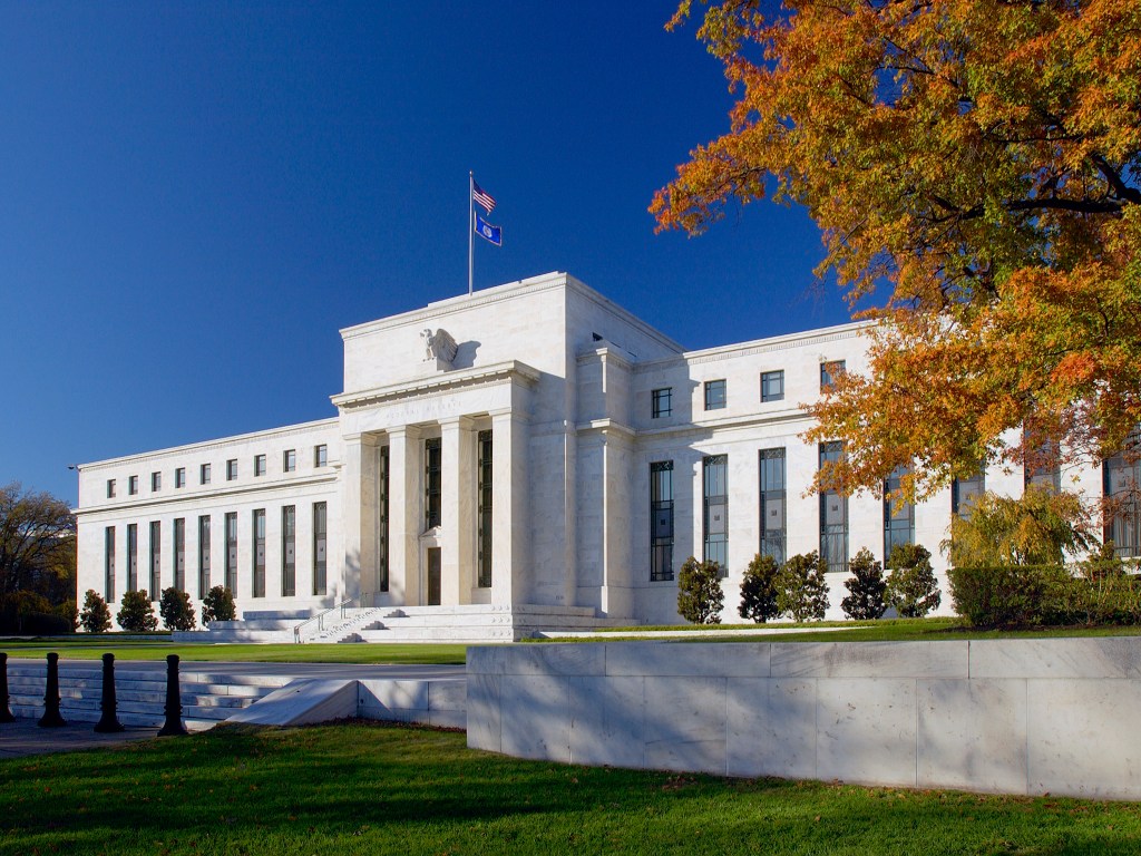 Marriner S. Eccles Federal Reserve Board building in Washington, D.C.
